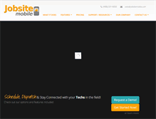 Tablet Screenshot of jobsitemobile.com
